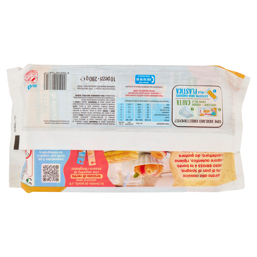 Ferrero brioss Confettura di Albicocca e Cereali 10 x 28 g