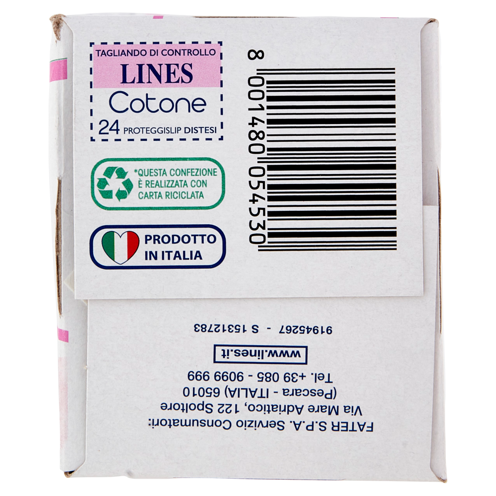 Lines Cotone Bio Proteggislip 24 pz