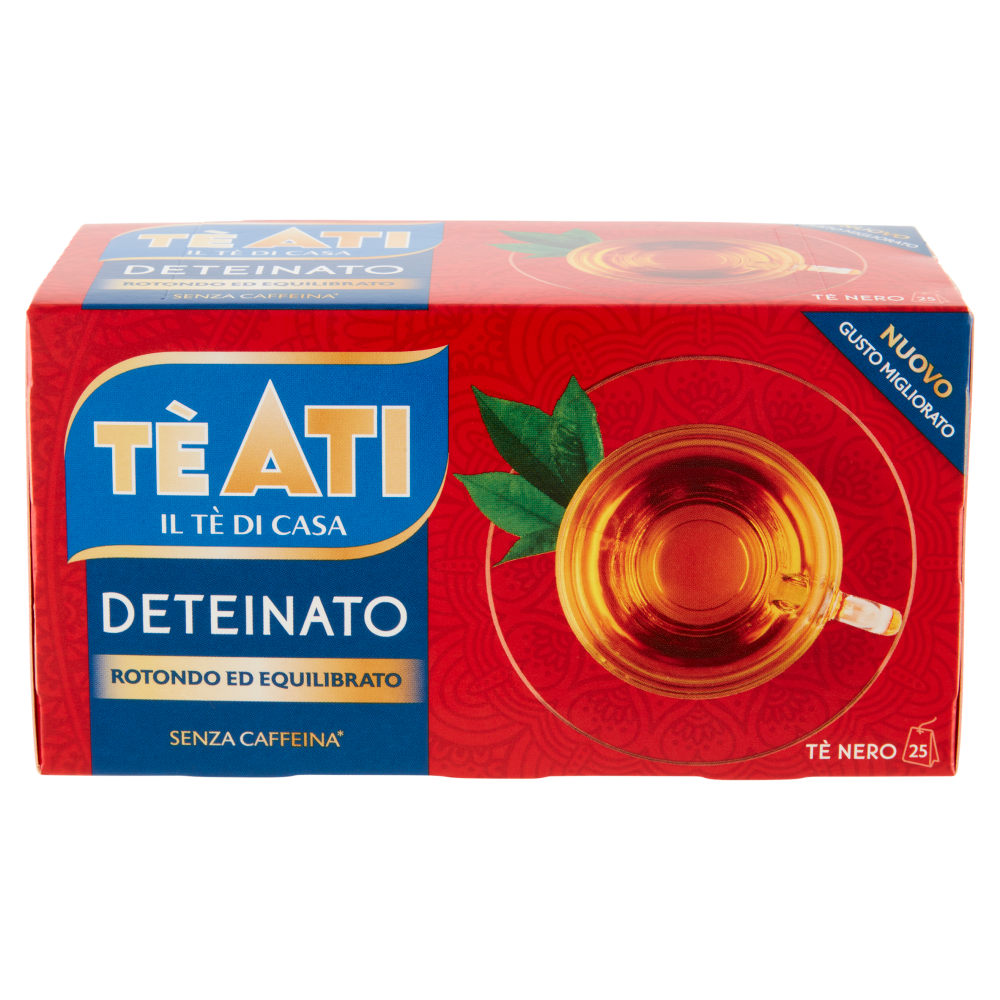 TèAti Deteinato Tè Nero 25 x 1,8 g