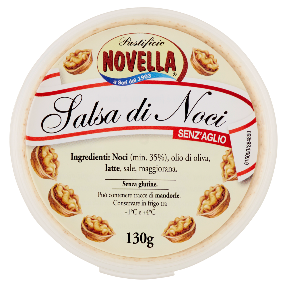 Pastificio Novella Salsa di Noci Senz'Aglio 130 g