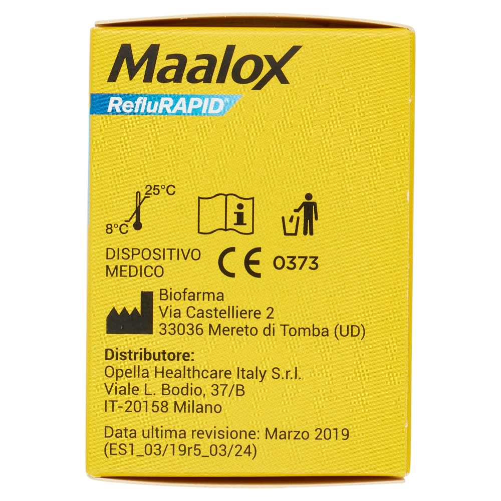 Maalox RefluRapid compresse masticabili 40 x 1 g