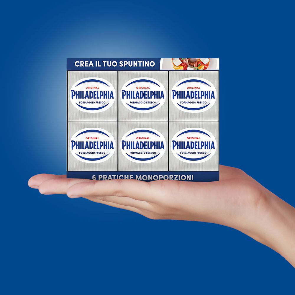 Philadelphia Original Formaggio Fresco cremoso 6 Monoporzioni da 25 g