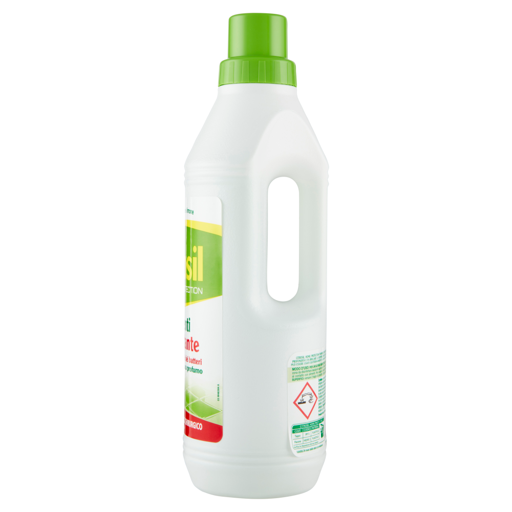 Citrosil Home Protection - Pavimenti Disinfettante con vere essenze di limone, 900 ml