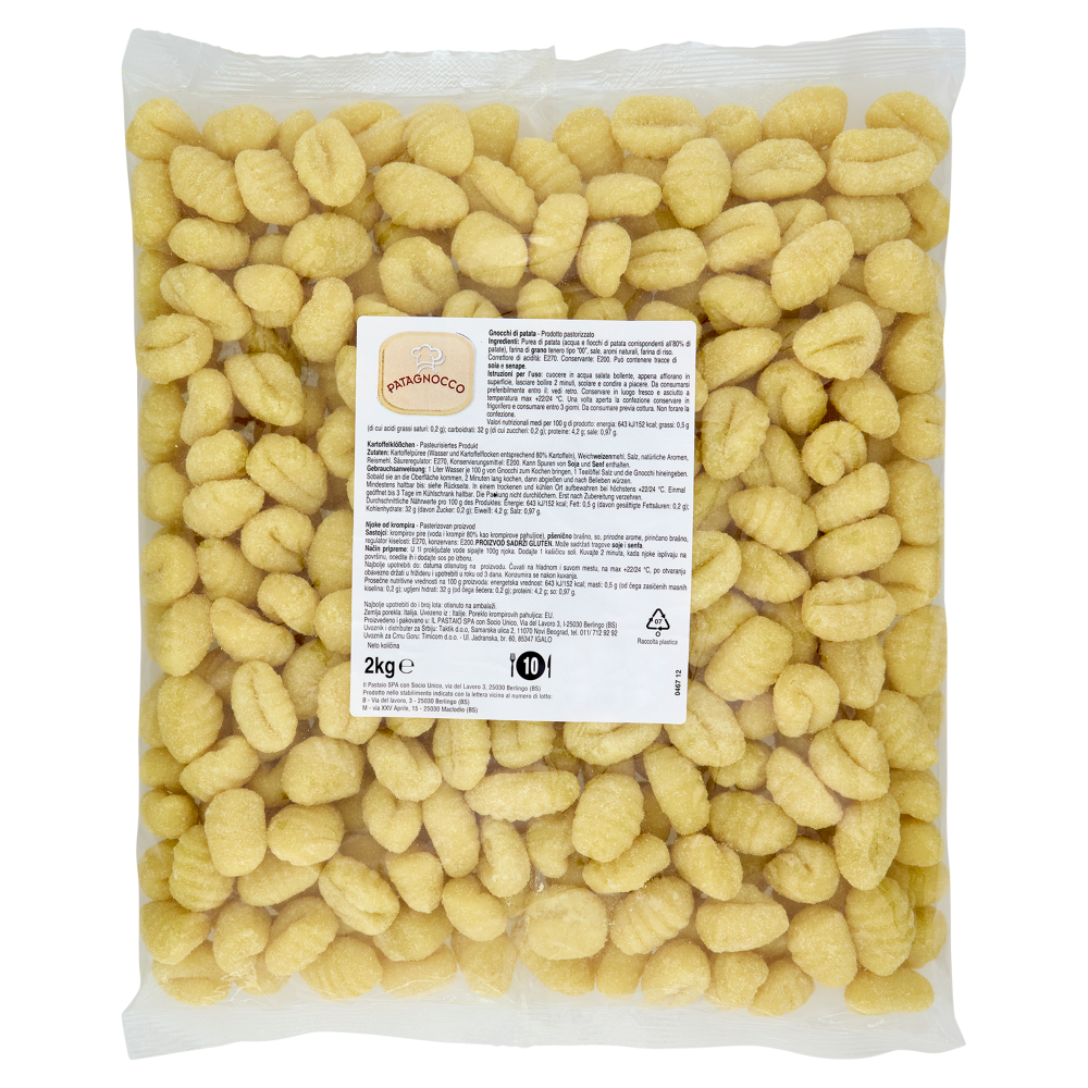 Patagnocco Gnocchi di Patate 2 Kg