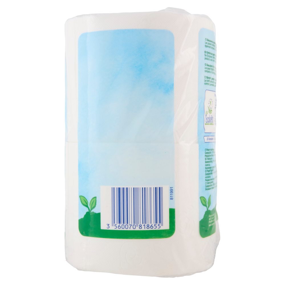 Carrefour eco Planet Carta Igienica Doppio Strato 4 pz