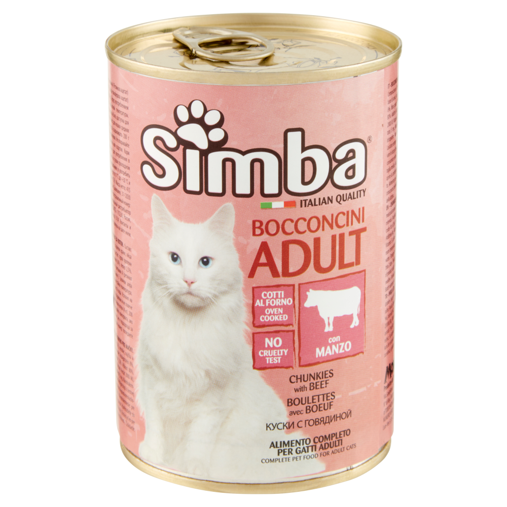 Simba Bocconcini Adult con Manzo 415 g