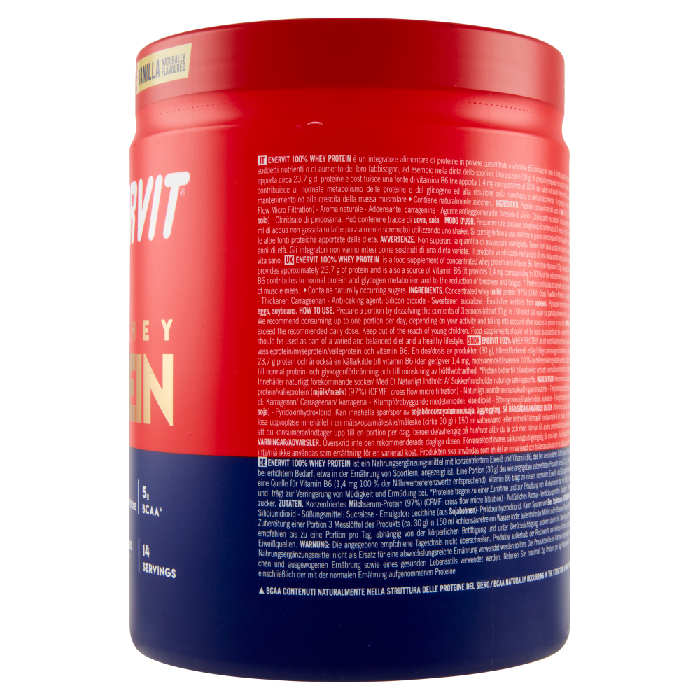 Enervit 100 % Whey Protein Vanilla 420 g