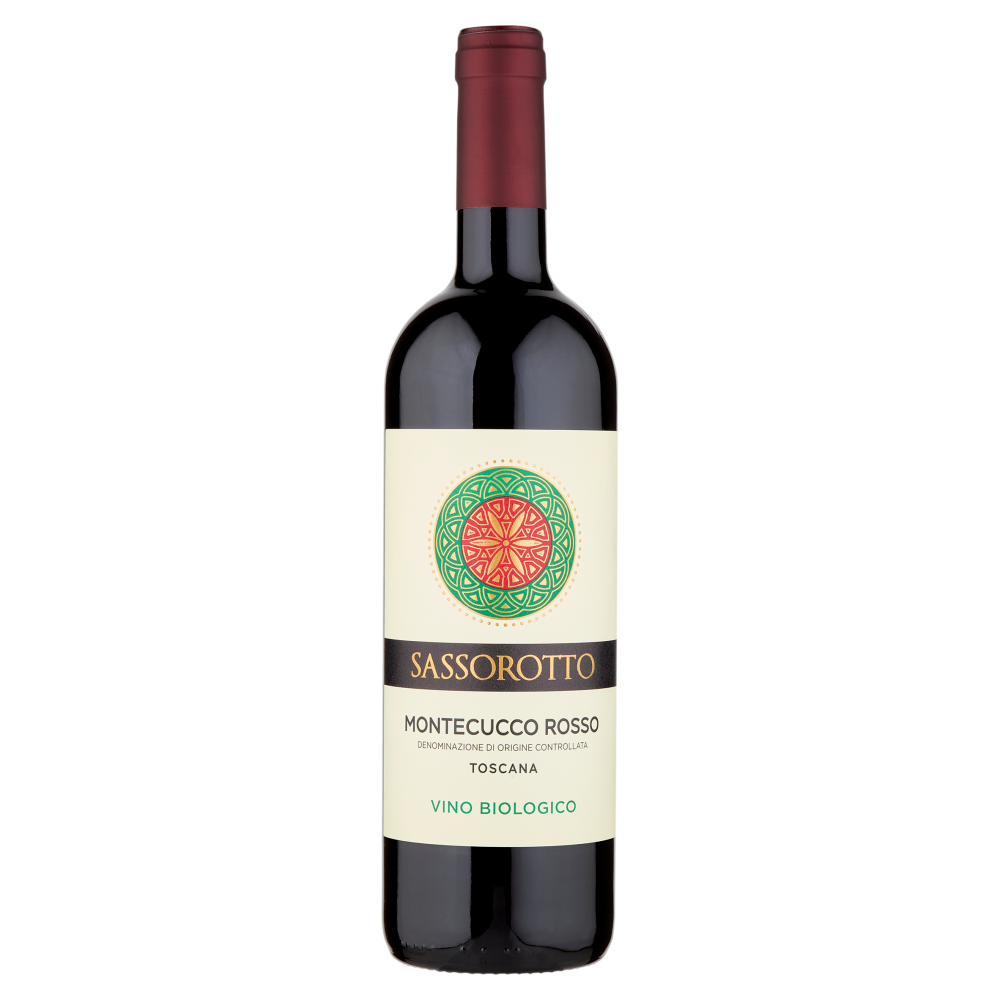 Sassorotto Montecucco Rosso DOC Toscana Vino Biologico 75 cl