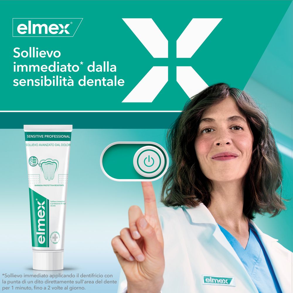 elmex dentifricio Sensitive Professional denti sensibili 75 ml