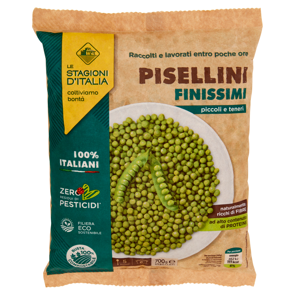 Le Stagioni d'Italia Piselli Finissimi Surgelati 700 g