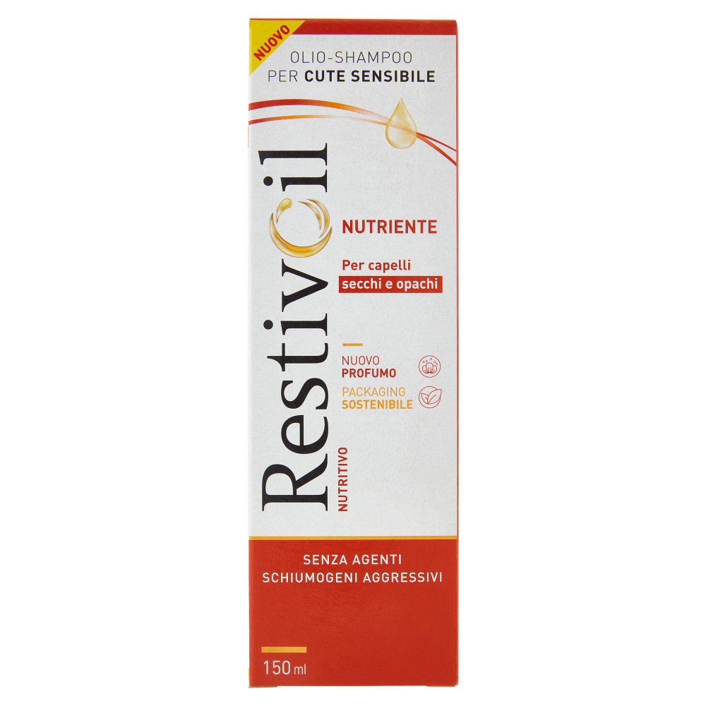 RestivOil Nutritivo Olio-Shampoo per Cute Sensibile Nutriente 150 ml