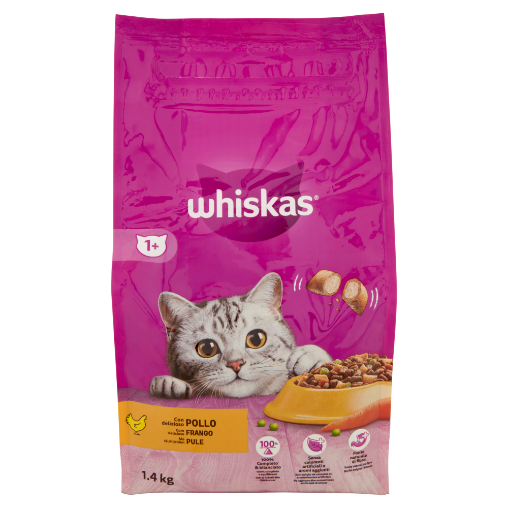 Whiskas Crocchette con delizioso Pollo 1,4 kg
