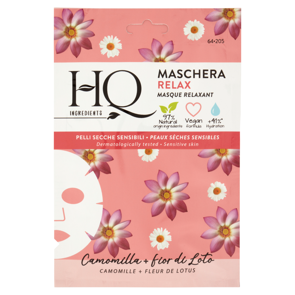 HQ Ingredients Maschera Relax 12 ml