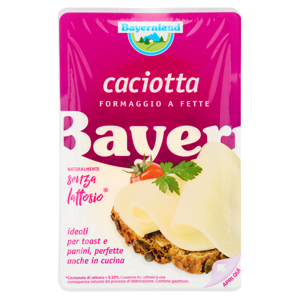 Bayernland caciotta Formaggio a Fette 100 g