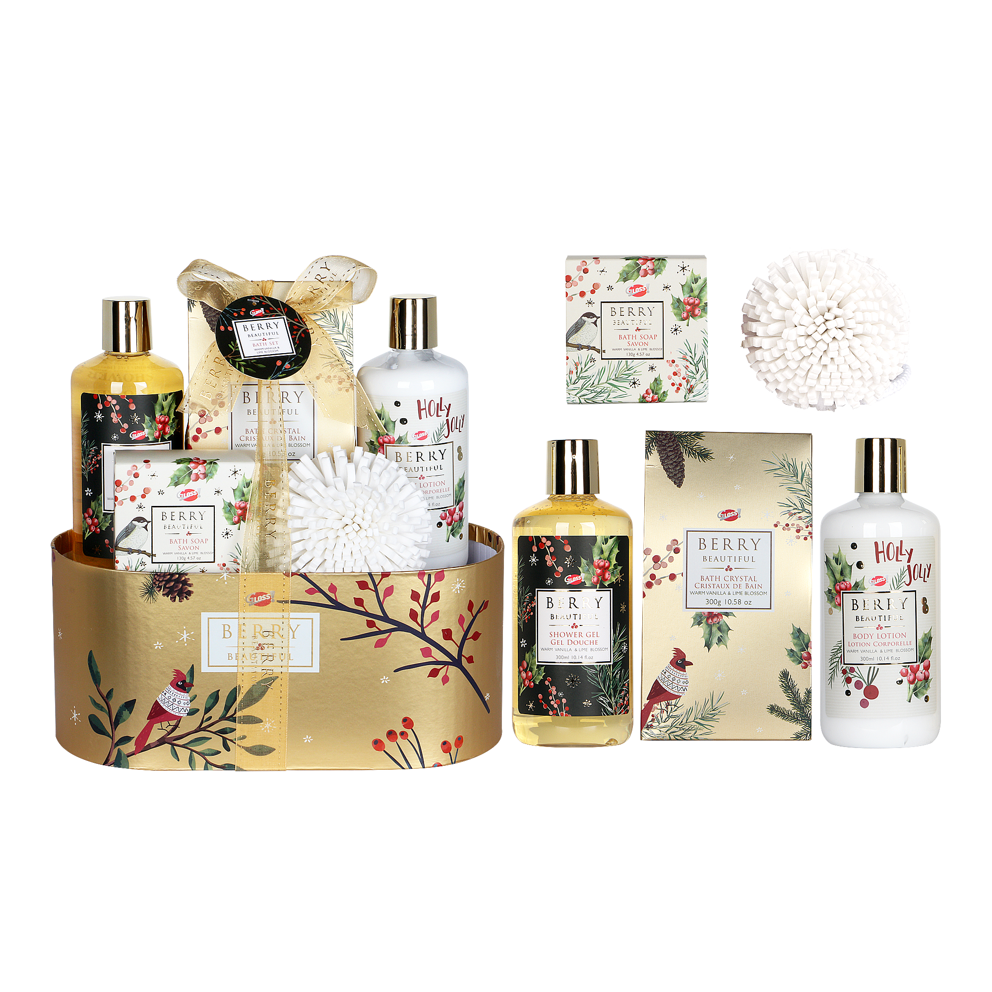 Basket Bath Berry Beautiful