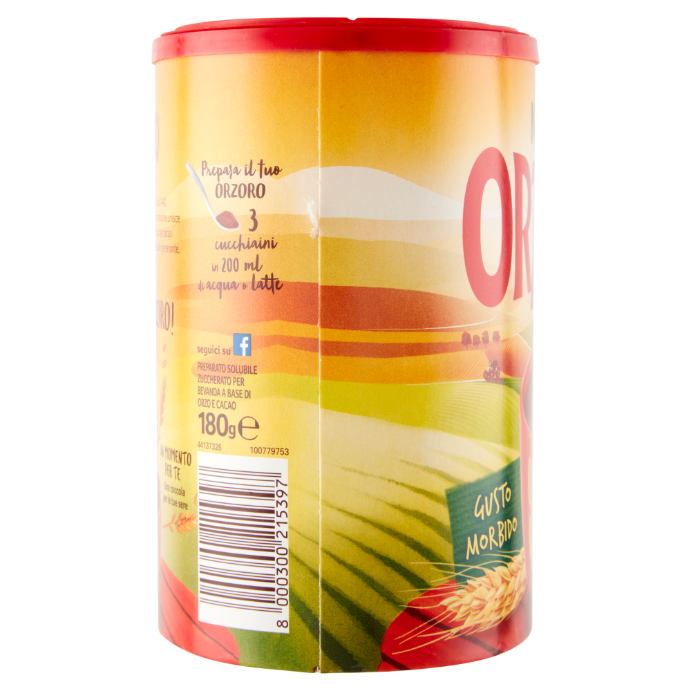 NESTLÉ ORZORO Orzo e Cacao Solubile barattolo 180 g