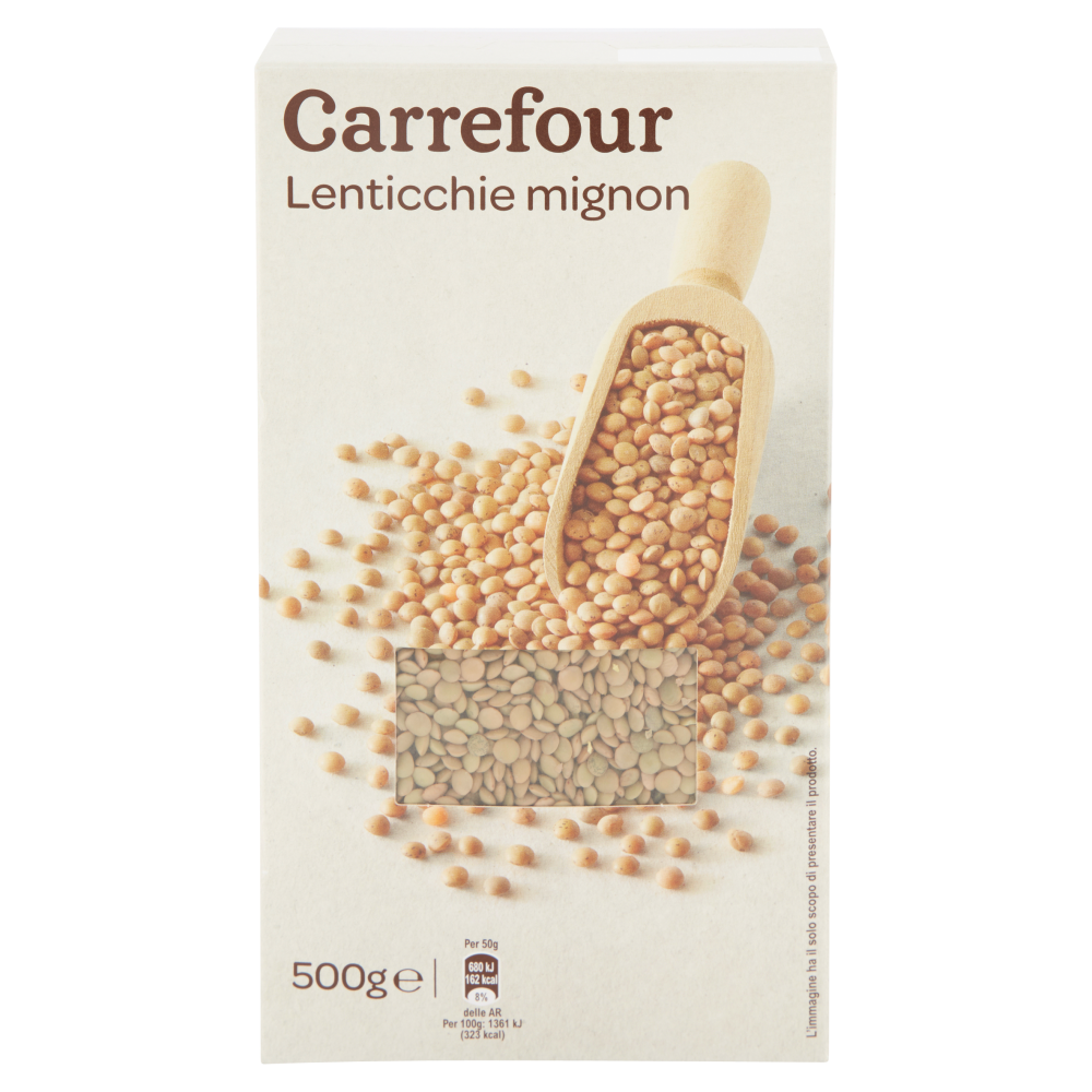 Carrefour Lenticchie mignon 500 g