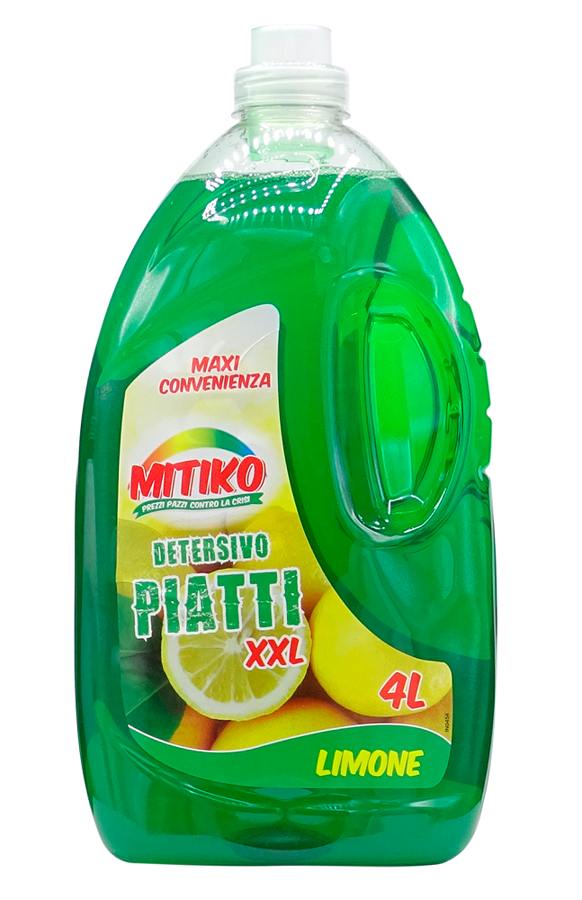 Mitiko Detersivo Piatti Limone XXL 4 L