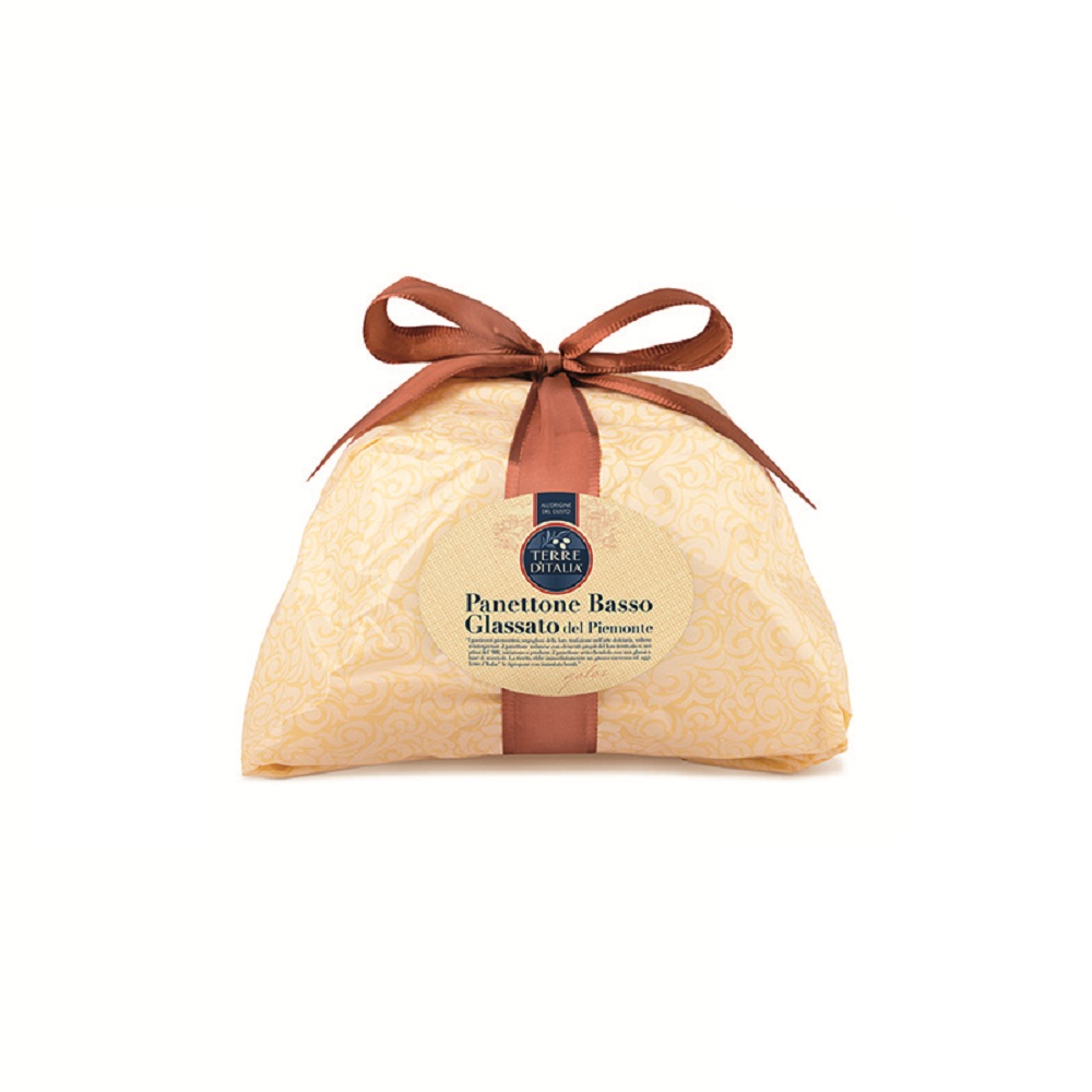 Terre d'Italia Panettone basso glassato del Piemonte 1000 g