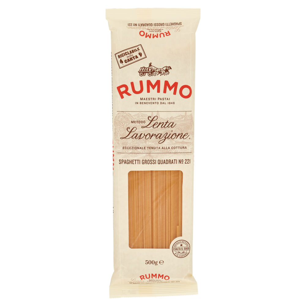 Rummo Spaghetti Grossi Quadrati N° 221 500 g