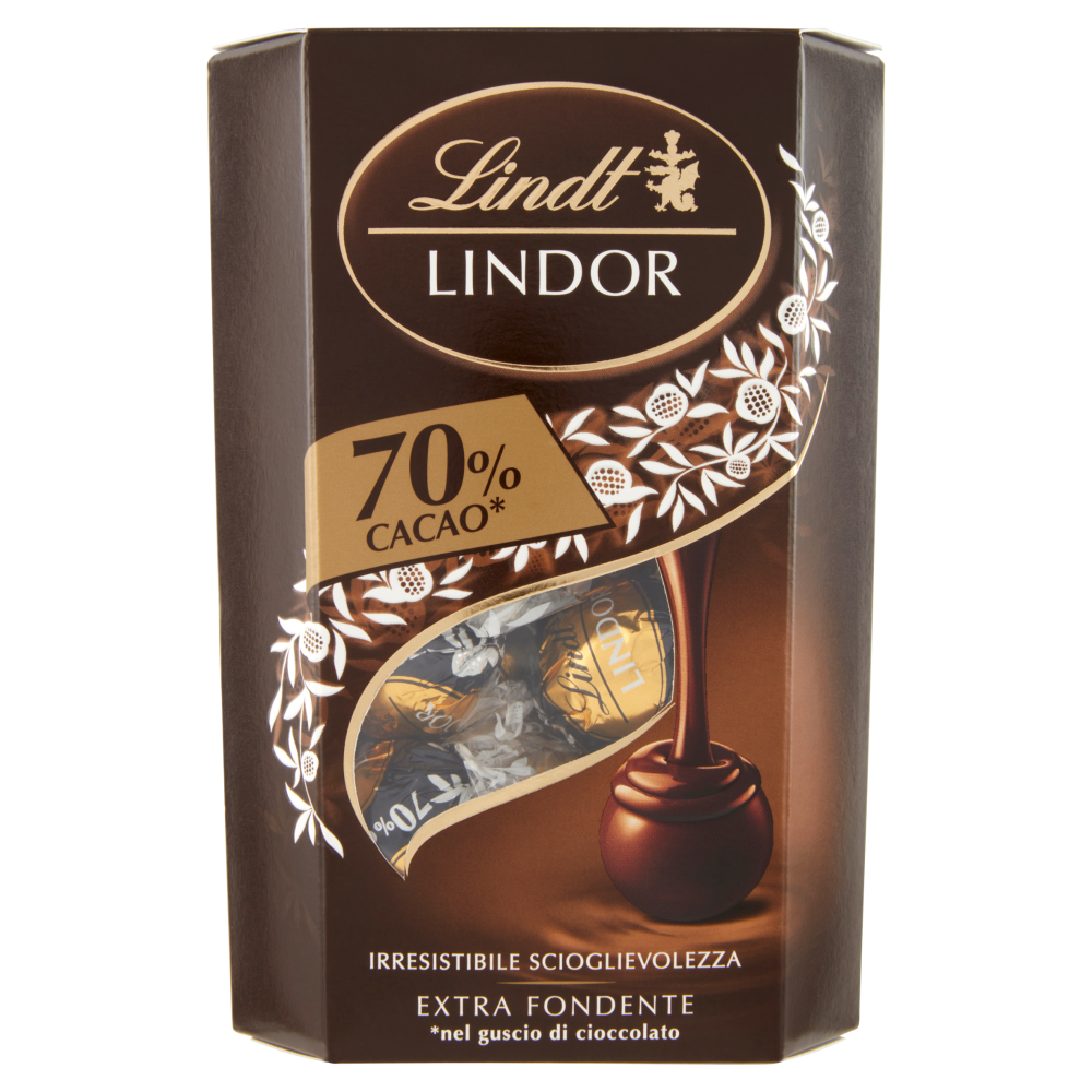 Lindt Lindor 70 Cacao* Extra Fondente 200 g Carrefour