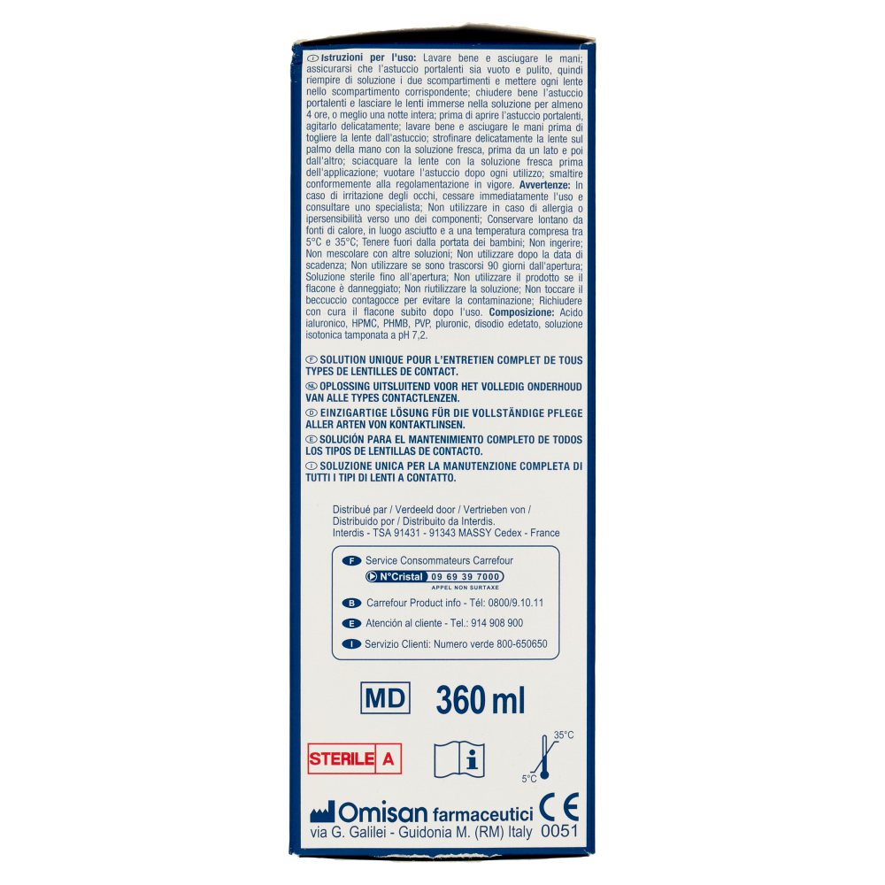 Carrefour Soft Soluzione per Lenti 360 ml