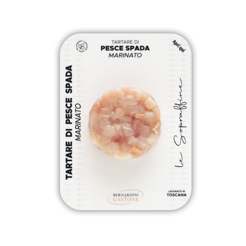Tartare di Pesce Spada Marinato