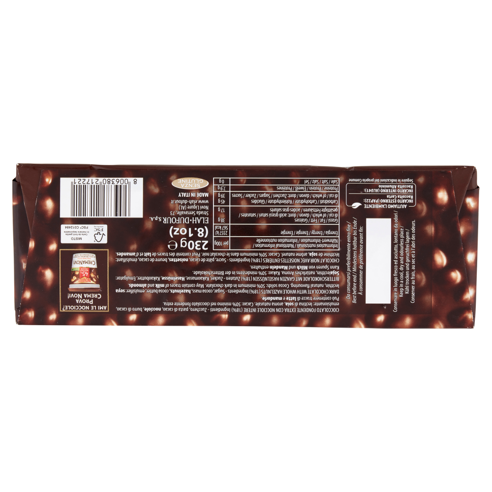 Novi Nocciolato Fondente 230 g