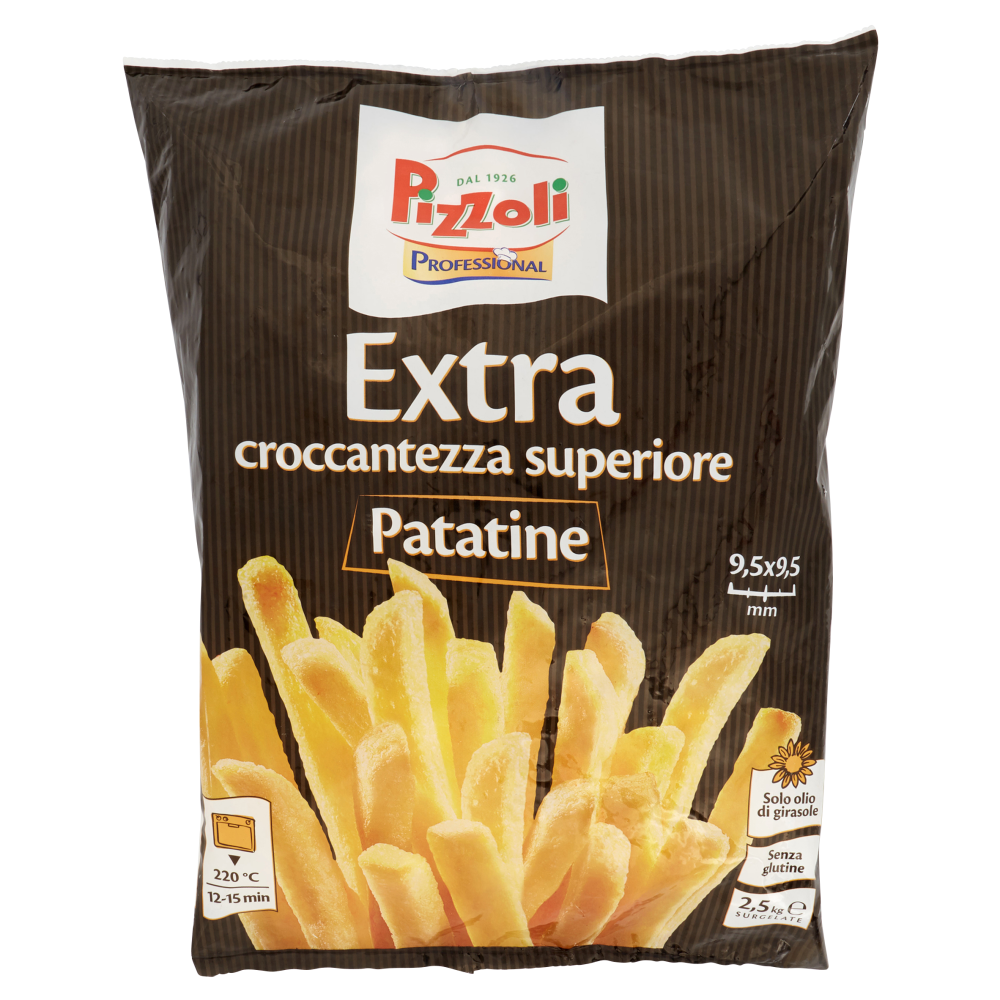 Pizzoli Professional Extra Patatine Surgelate 2,5 kg