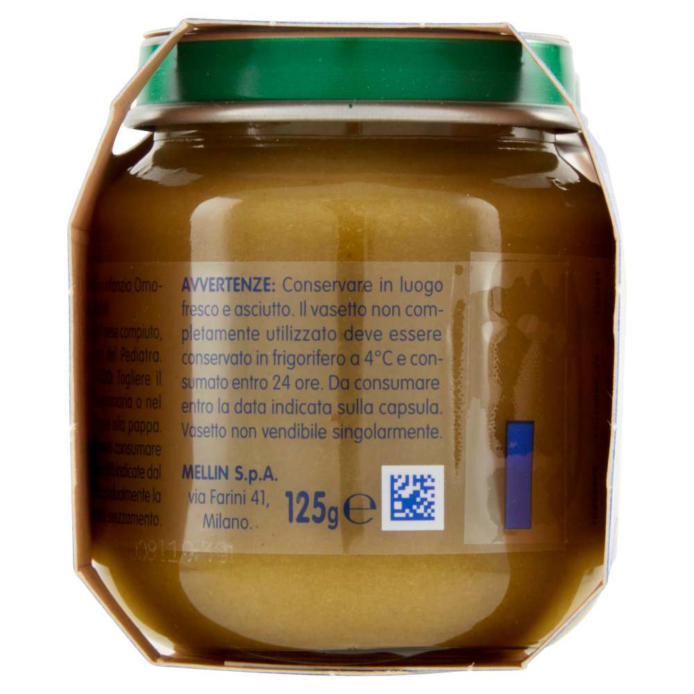 Mellin Broccoli 100% Naturale Omogeneizzato 2 x 125 g