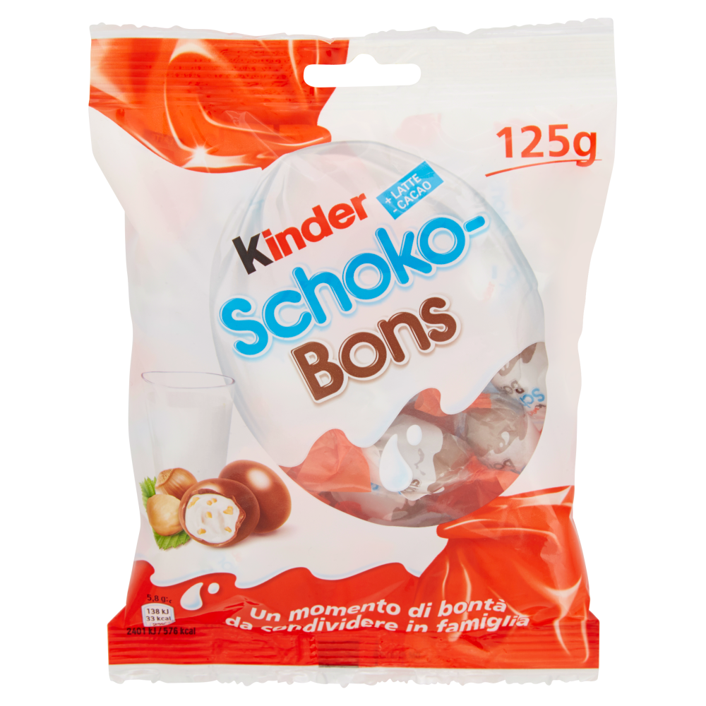 Wie Viele Schoko Bons Sind In Einer Packung Kinder Schoko-Bons 125 g