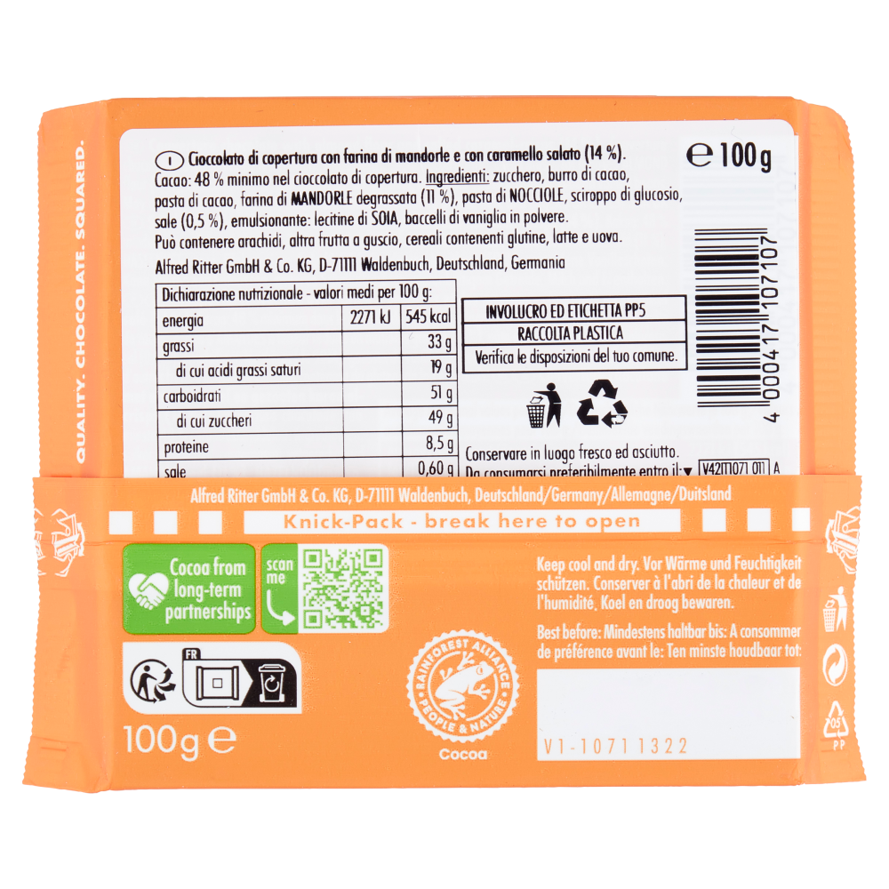 Ritter Sport Salted Caramel 100 g