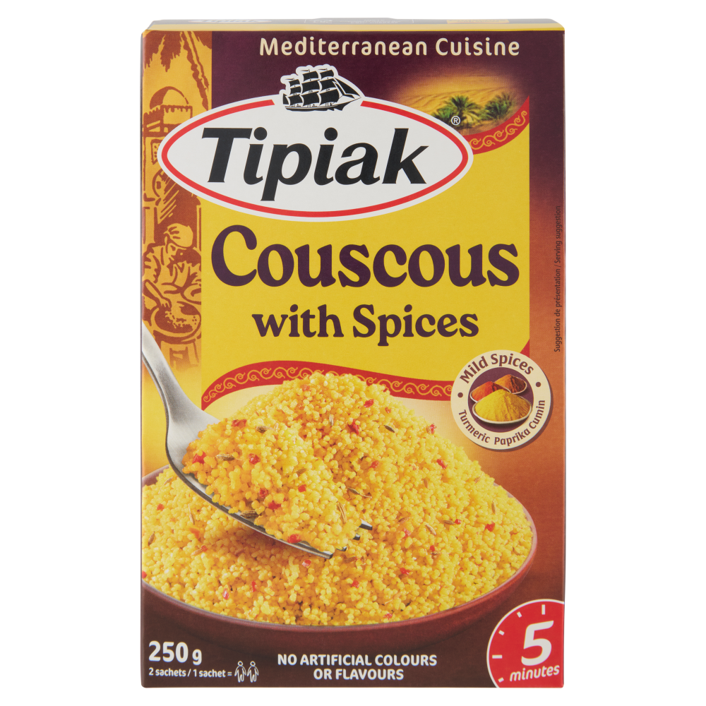 Tipiak Couscous with Spices 2 x 125 g