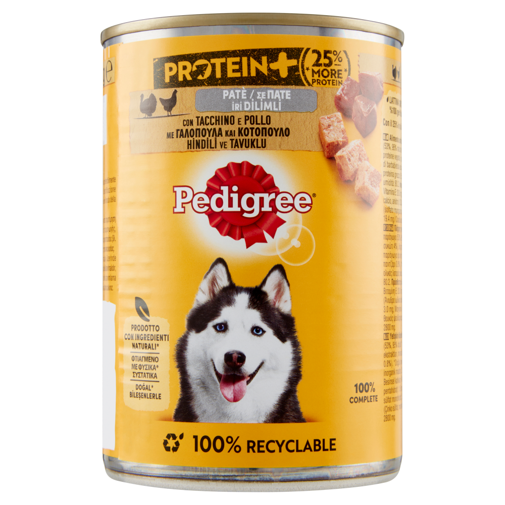 Pat&egrave; Protein+ Pat&egrave; con Tacchino e Pollo 400 g