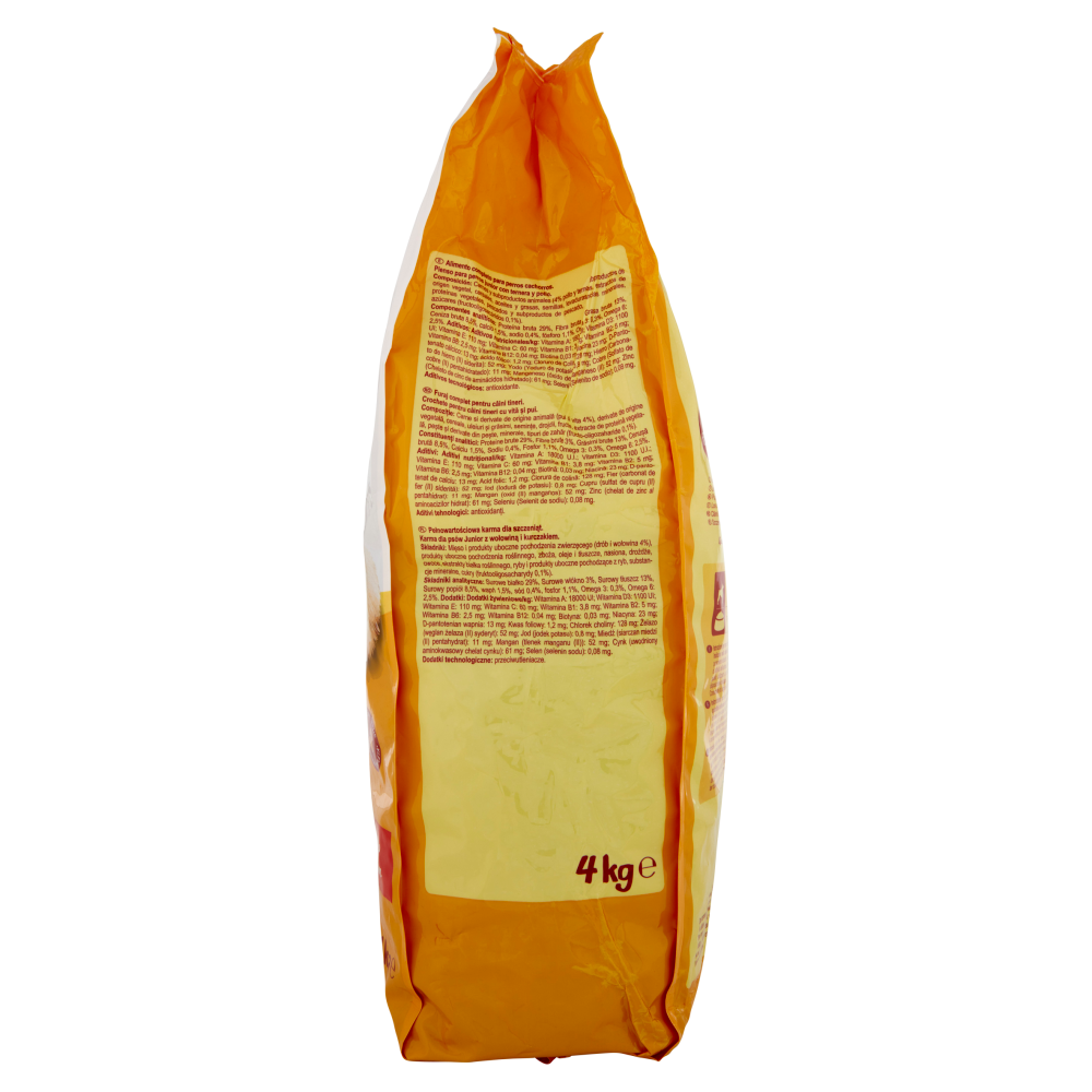 Carrefour Junior Crocchette Con manzo per cani 4 kg