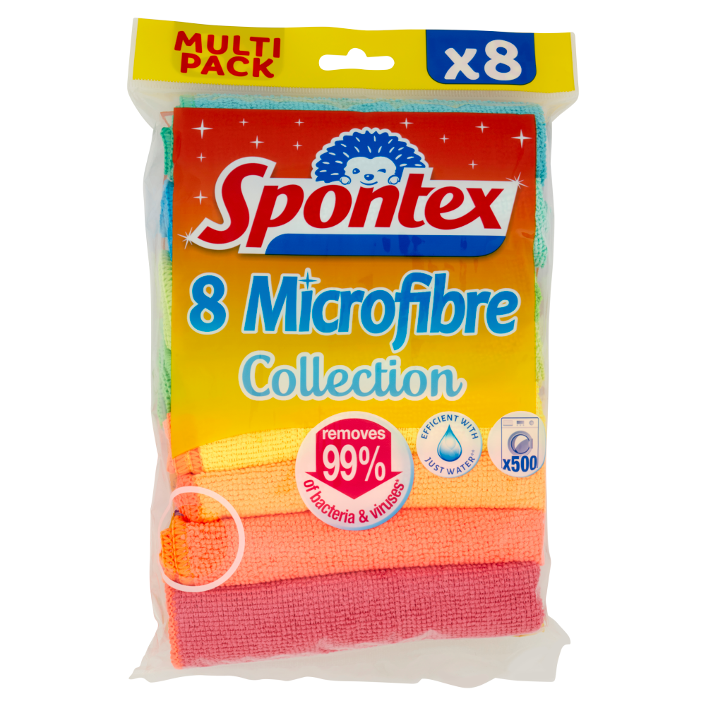 Spontex Microfibre x8