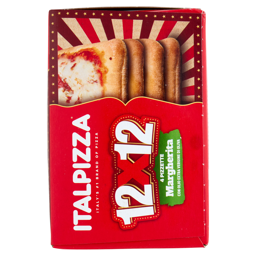 Italpizza 12x12 Margherita 4 x 90 g