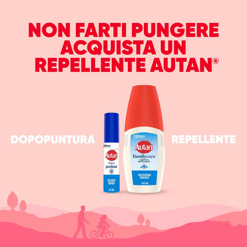 Autan Dopopuntura Antizanzare, Gel per un Sollievo Immediato, con Aloe Vera e Camomilla, 25 ml