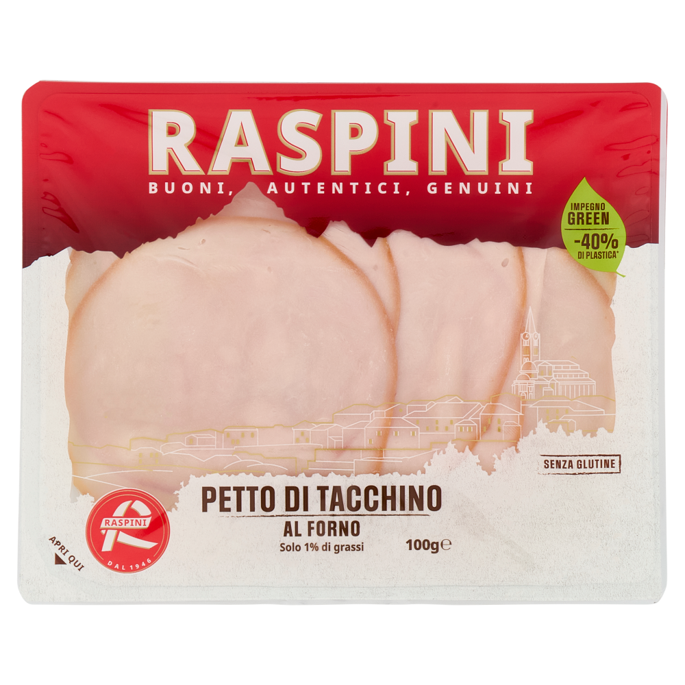 Raspini Petto di Tacchino al Forno 100 g