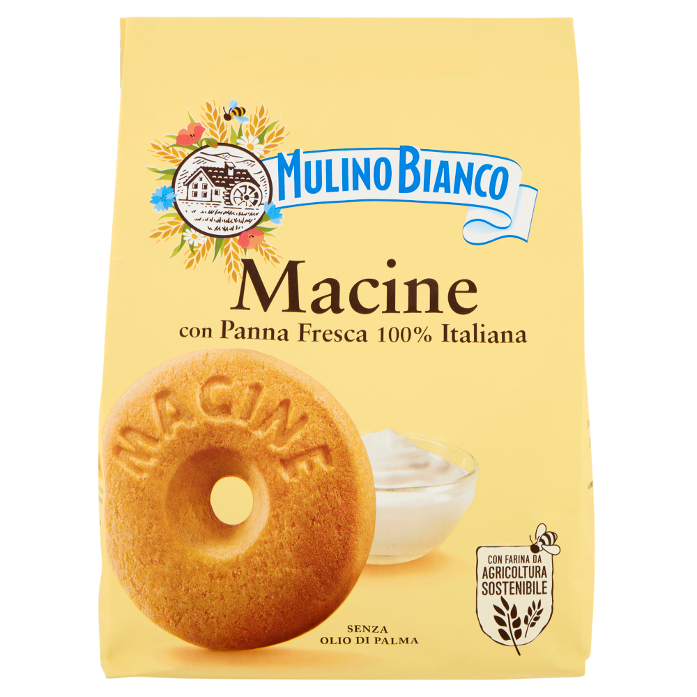 Mulino Bianco Macine Biscotti con Panna Fresca 800g