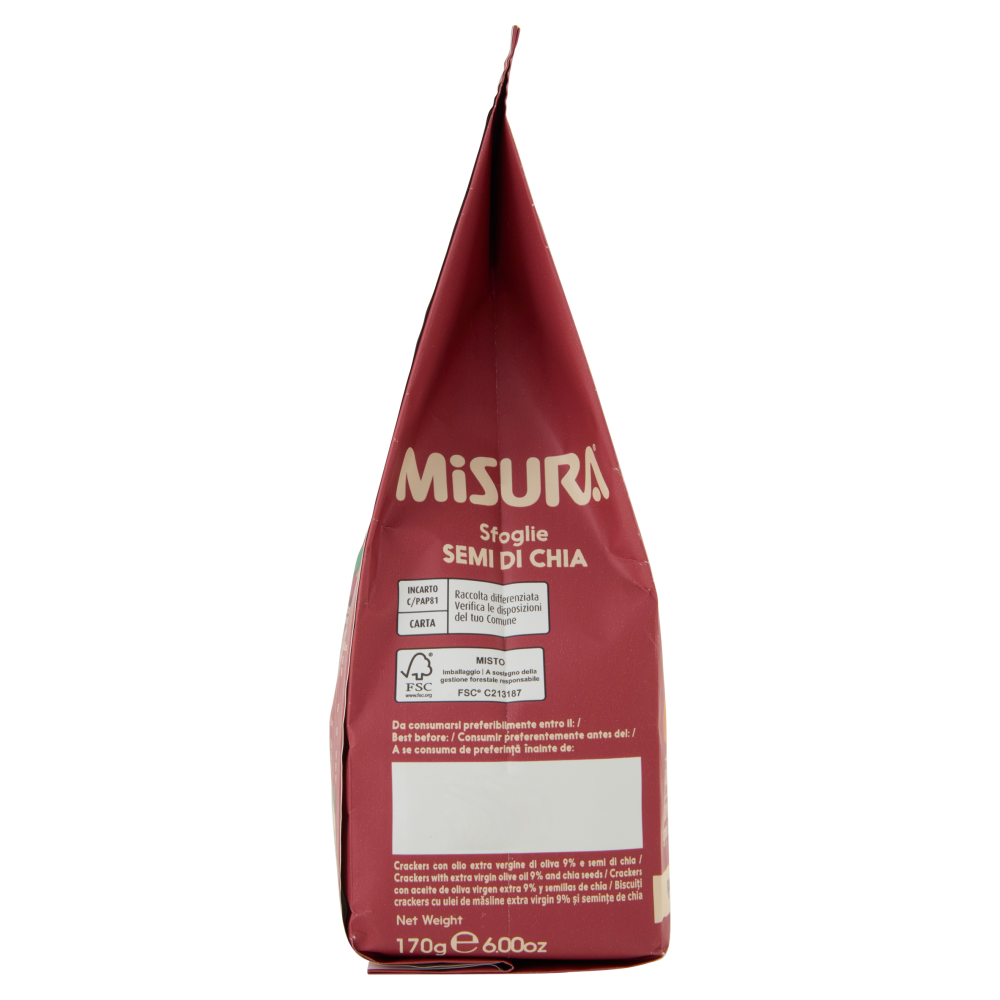 Misura Protein Sfoglie Semi di Chia 170 g