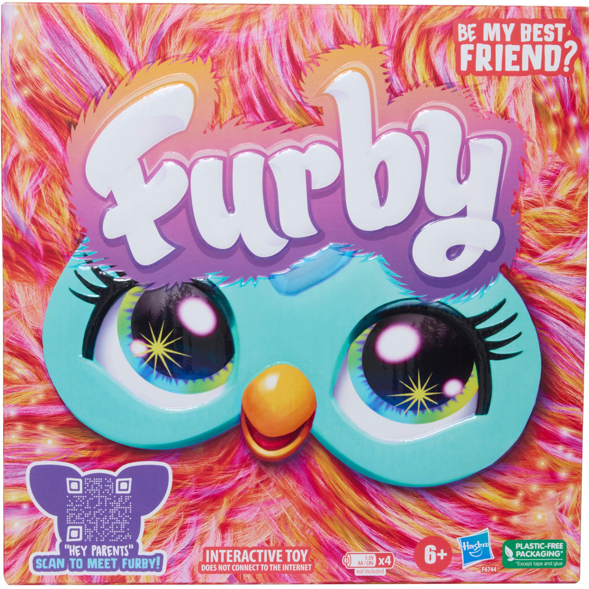 Furby Corallo, giocattoli di peluche interattivi per bambini e bambine dai 6 anni in su