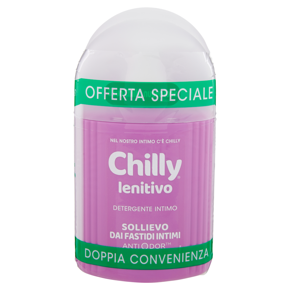 Chilly lenitivo Detergente Intimo 2 x 200 ml