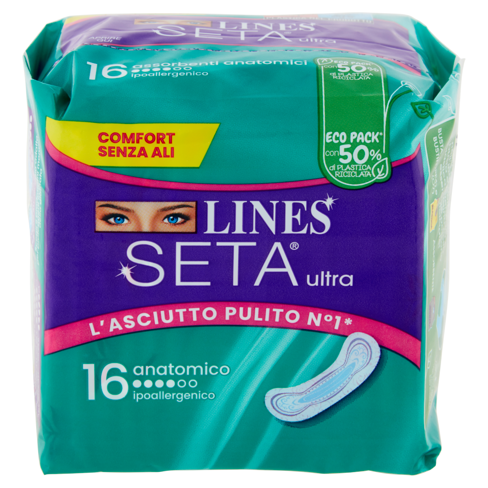 Lines Seta ultra anatomico 16 pz