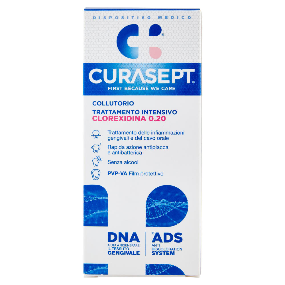 Curasept Collutorio Trattamento Intensivo Clorexidina 0.20 200 ml