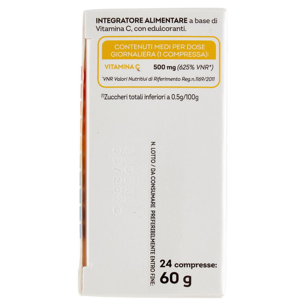 Laboratoires Vitarmonyl Vitamina C* Difese Immunitarie 24 Compresse Masticabili 60 g