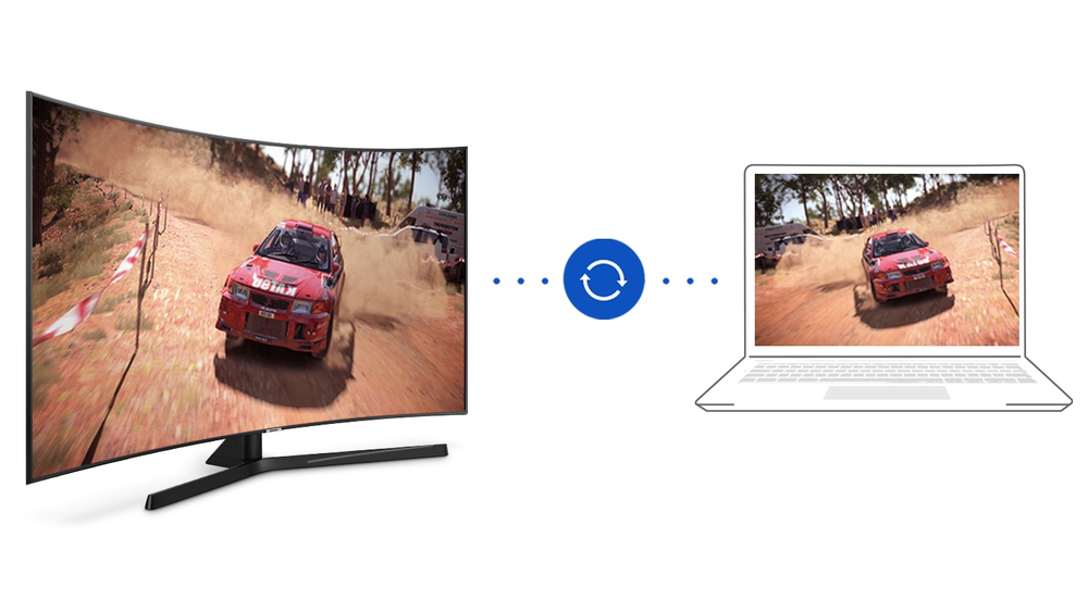 Samsung TV UHD 4K 55'' Curved NU7500