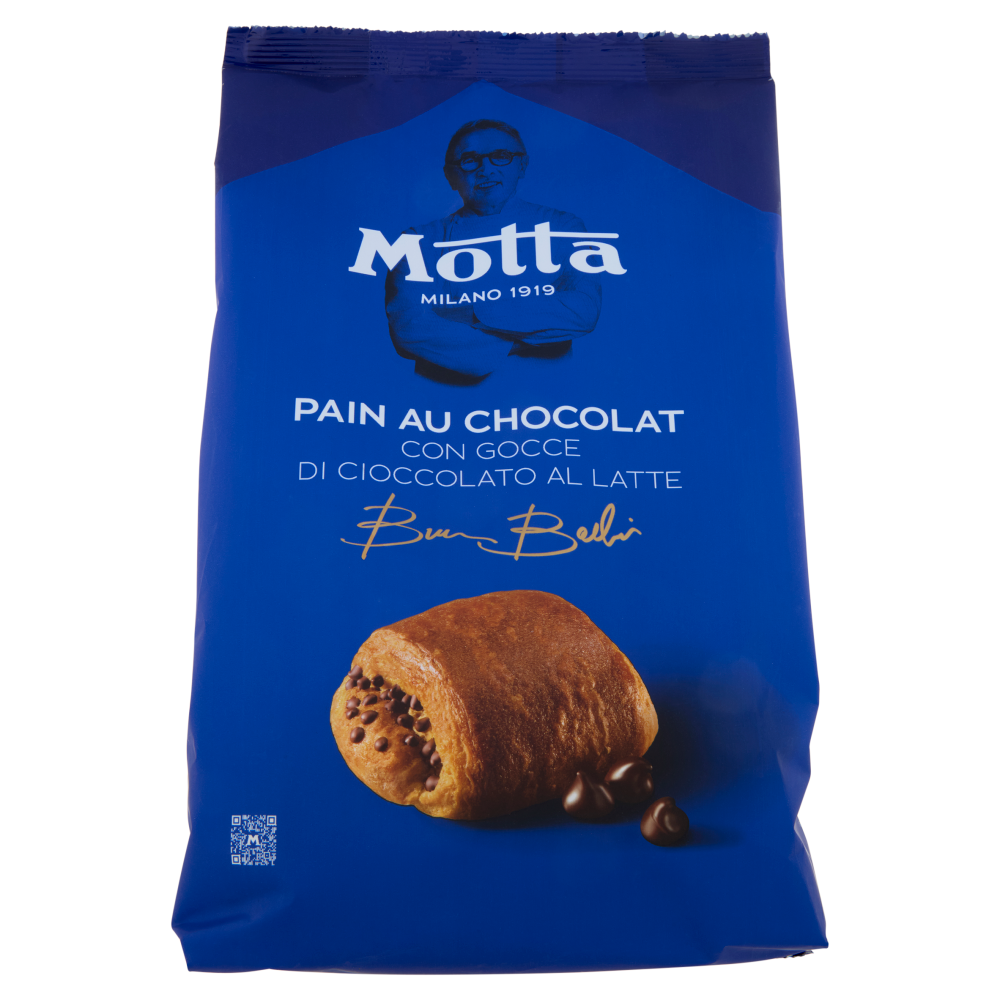 Motta Pain au Chocolat con Gocce di Cioccolato al Latte 6 x 45 g