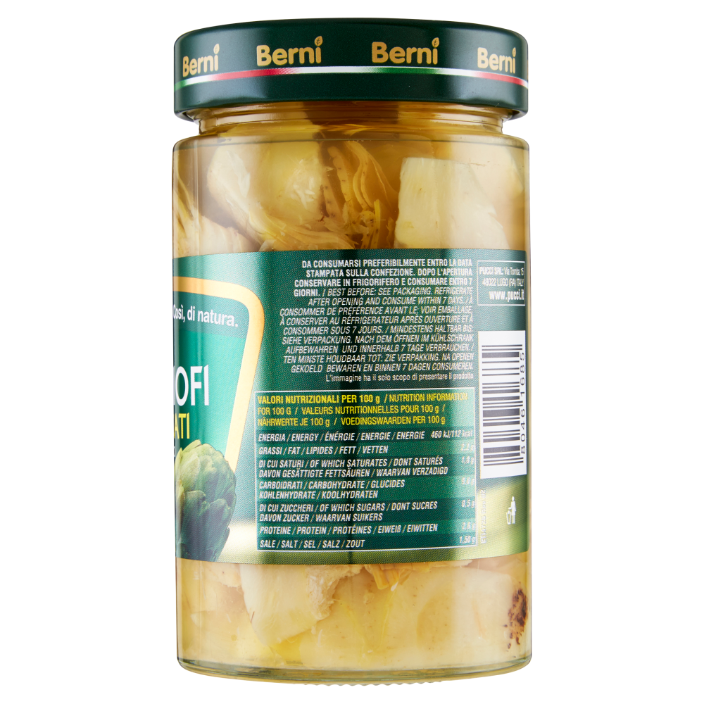 Berni Carciofi Spaccati sottolio 290 g