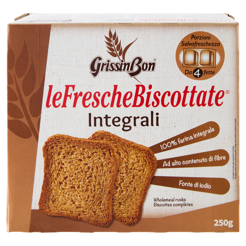 GrissinBon leFrescheBiscottate Integrali 250 g
